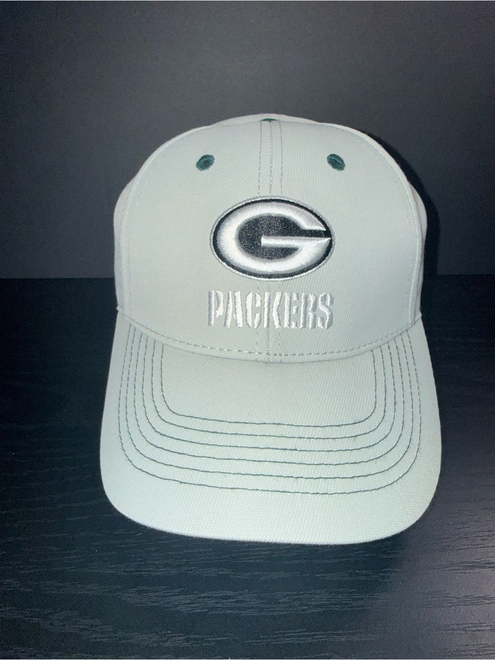 Green Bay Packers NFL Team Apparel Light Green Adjustable Hat Cap